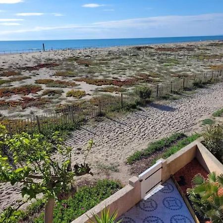 Villa Face A La Mer Sur Le Sable 8 Clim A L'Etage Le Barcarès المظهر الخارجي الصورة